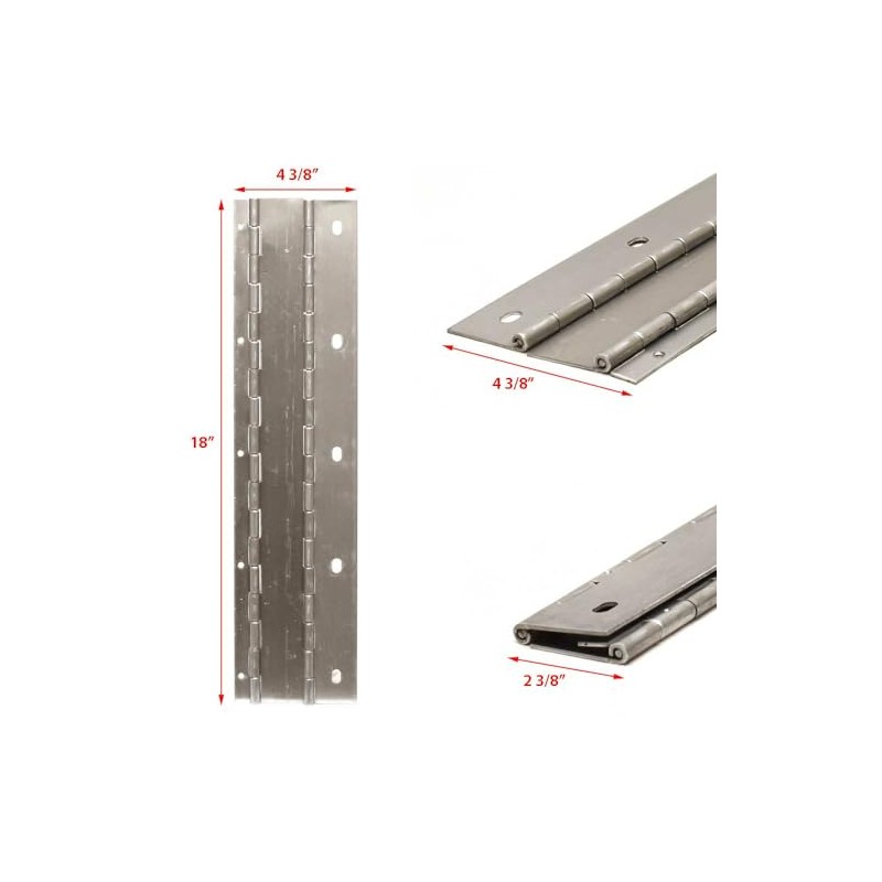 Crownline Boat Dual Piano Hinge 21158 | 18 Inch 13