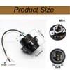 JNXQWE E26 E27 Light Socket,Bakelite Threaded Medium Base Lamp Holder