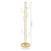 WsrrLun Freestanding Coat Rack, Cactus Shape Clothing Stand with 6