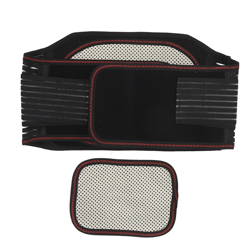 Thermal Lumbar Support for Lower Back Thicken Widened Removable Warm
