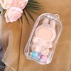 2pcs Protective Case for Dolls, 7.68x4.13 inch Waterproof PVC Clear