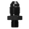 1 Pair AN4 to M8 Oil Cooler Fitting Adapter Black