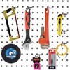 10 Pcs Perforated Board, Punching Board, Hook Hook, Set, Perforated