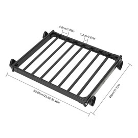 CNCEST Pull Out Trousers Rack, Retractable Wardrobe Pants Rack, Adjustable Wall Mount Closet Pants Rack for Hanging Jeans, Shorts, Skirts, Slacks, Ties, Scarves 23.62-33.46 in (Black)