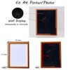 2 Pack Photo Frames A4 Picture Frame with Mat,Wall Hange