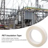 5PCS 0.05mm PET Insulation Adhesive Tape White Heat Resistant Tapes