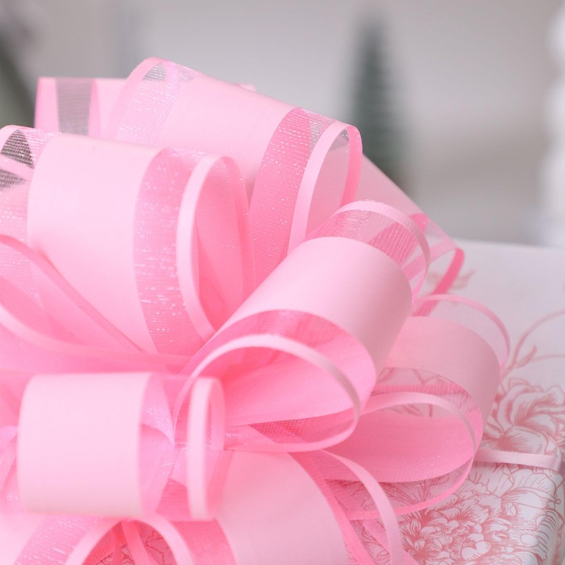 FORBINBO 6Pcs 6inch Pull Bow Gift Wrapping,Pull Bow For Gift