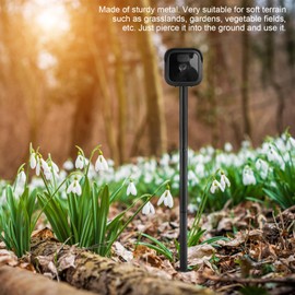 Ground Spike for Flashing Camera Outdoor 4, Bracket for Blink Outdoor 4 Gen. No Drilling, Spike Pole Mount with Protective Case Accessories for Blink Camera 4, Super Robust & Stable for Garden/Soft