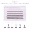 SIXPLUS False Eyelashes, Mixed Type, Mixed Eyelashes, Reusable, Long Lasting,