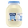 Hellmann's Light Mayonnaise Jar Made with 100% Cage Free Eggs, Gluten Free, 1 gallon, Pack of 4