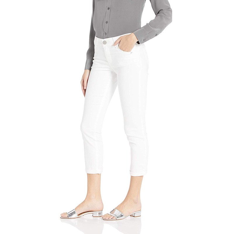 Democracy Women's Ab Solution Ankle Skimmer, Optic White, 10