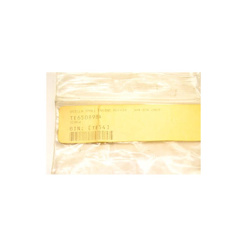 Genuine OEM TECUMSEH PARTS - Screw 650898A