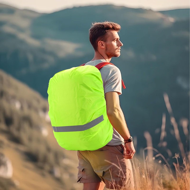 SSKHE Waterproof Backpack Cover, Portable Universal Rain Cover, Reliable Backpack