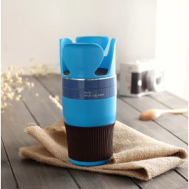 Car Cup Holders Car-styling Car Truck Drink Water Cup Bottle Can Holder Door Mount Stand ABS Rubber Drinks Holderscolor: Blue, Device fix mode: Insert
