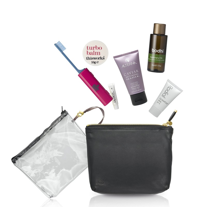 En cabine leather black by Quelques jours de plus transparent
