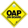 OAP On Board Car Sticker / Sign - Old Age