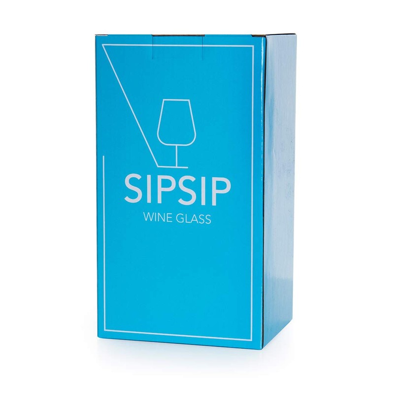 SIPSIP Wine Glass | The Wine Glass with a Straw