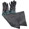 Rubber Sandblasting Gloves Anti-Slipping 60cm PVC Special Gloves for Sandblasting