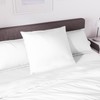 Polycotton Flat Sheet 240 x 300 cm Percale White by