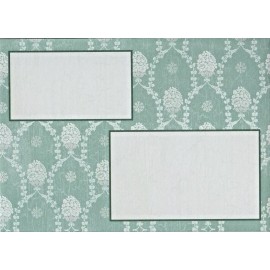 Punch Studio Peacock Bird Proud Feathers Blank Note Thank You Greeting Card