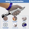 ChainsArmor Cut Resistant Chainmail Glove, Food Grade Stainless Steel 316