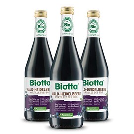 Biotta Blueberry Direkts.m.teaausz.+agave thicks. 500 ml