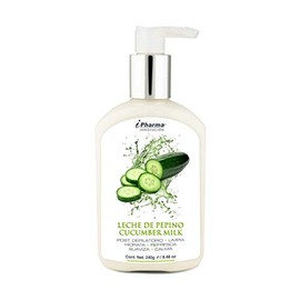 Crema leche de pepino pos depilatoria i Pharma 240 ml. Hidrata la piel despus de una depilacin o exposicin al Sol                                     