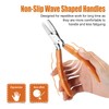 SPEEDWOX 6" Flat Stainless Steel Eyeglass Repair Pliers with Screwdriver