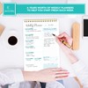Decorably Weekly Planner Pad Portrait - Weekly Planner Notepad, 52