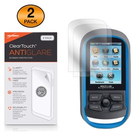 BoxWave Screen Protector Compatible with Magellan eXplorist 110 - ClearTouch Anti-Glare (2-Pack), Anti-Fingerprint Matte Film Skin