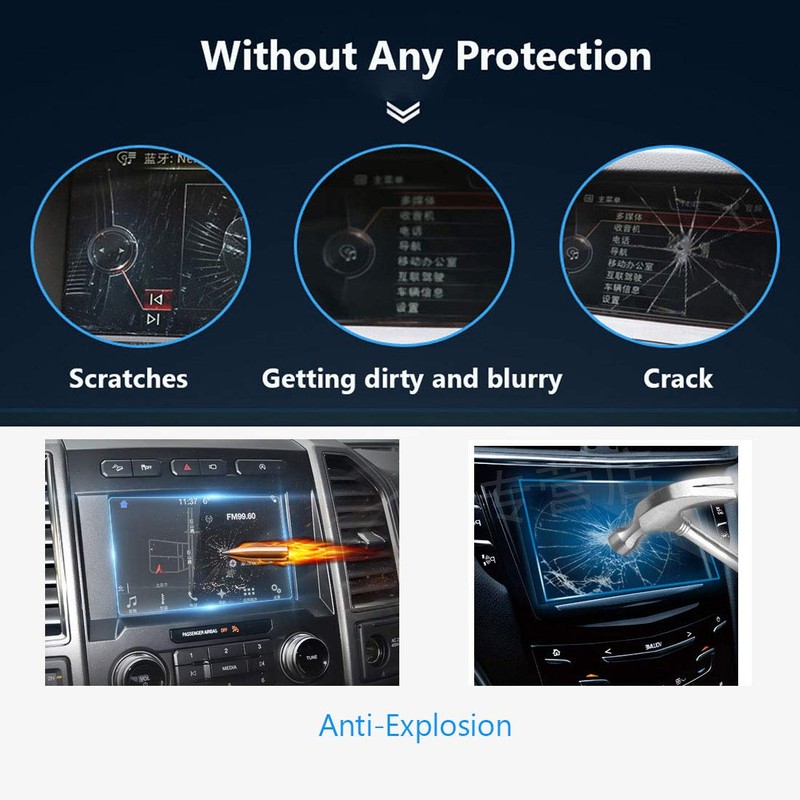TTCR-II Screen Protector Compatible with F150 2013-2020 Touchscreen 8-Inch