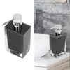 Hand Soap Dispenser Press Design Black Simple Fine Details Foaming