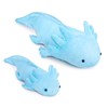 Tiny Heart Axolotl Weighted Plush, 31 Inch Super Cute Blue