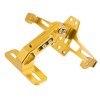 Motoforti Motorcycle License Plate Bracket Fender Eliminate Kit Gold Tone