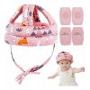 Wskik Cascos Para Bebes Antigolpes Seguridad Bebes + Rodilleras