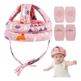 Wskik Cascos Para Bebes Antigolpes Seguridad Bebes + Rodilleras