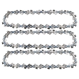 3 Pack 8 Inch Chainsaw Chain-8 Inch Replacement Saw Chains Compatible,Fits most Chainsaws/Chainsaw Bar/Mini Chainsaws