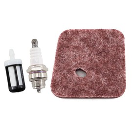 MCHNIC Air Filter with Petrol Filter Spark Plug for Stihl FS38 45 46 55 75 85, FS38 FS45 FS46 FS55 FS75 FS85 HS45 FC55 FC75 Replaces 4140 124 2800