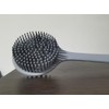 Cepillo Baño Silicona Mango Largo Corporal Doble Cara Masaje Espalda
