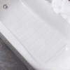 Webos Foldable Non Slip Silicon Bath Mat Bathtub mat Shower