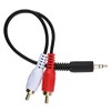 eBoot 3.5mm Audio Cable Male to 2 RCA Male Cable