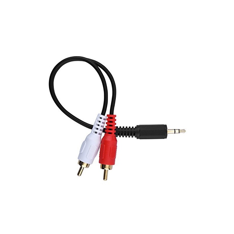 eBoot 3.5mm Audio Cable Male to 2 RCA Male Cable