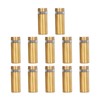 12Pcs Standoff Screws Stainless Steel Electroplated Brushed Gold Advertising Nails