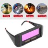 1 Pair Solar Car Blackout Welding Goggles Plasma Welding Safety