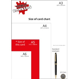 Totally Bonkers - Football (Champions League) Fundraising Scratch Cards - 40 Square - A5 (148x210mm) - 10 Pack - TB0069 - Blind Card