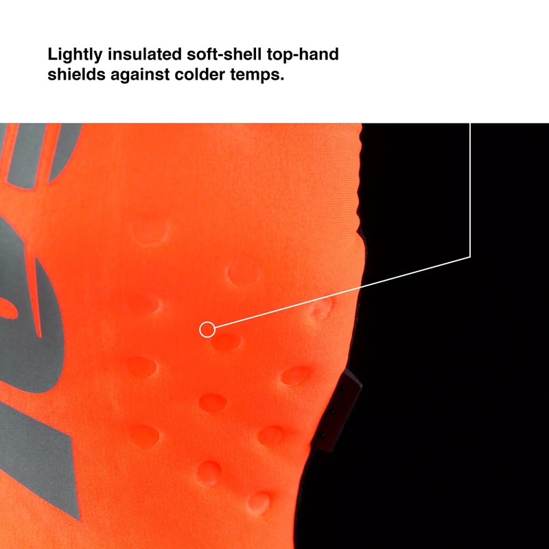 100% BRISKER Gloves Neon Pink - L