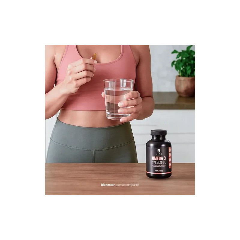 Omega 3 De Salmón 90 Cápsulas (epa - Dha). Salmon