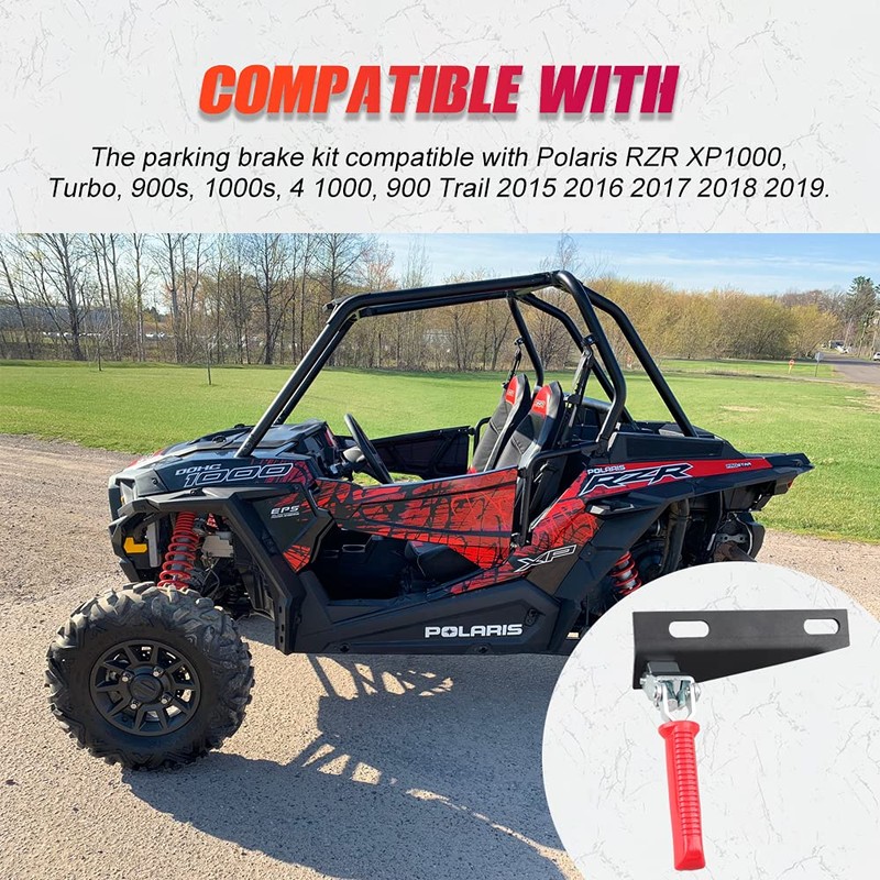 Northyun RZR Parking Brake Kit, Power Steering Parking Kit Compatible