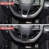 SUNJIKA Compatible with Carbon Fiber Center Console Car Wheel Steering