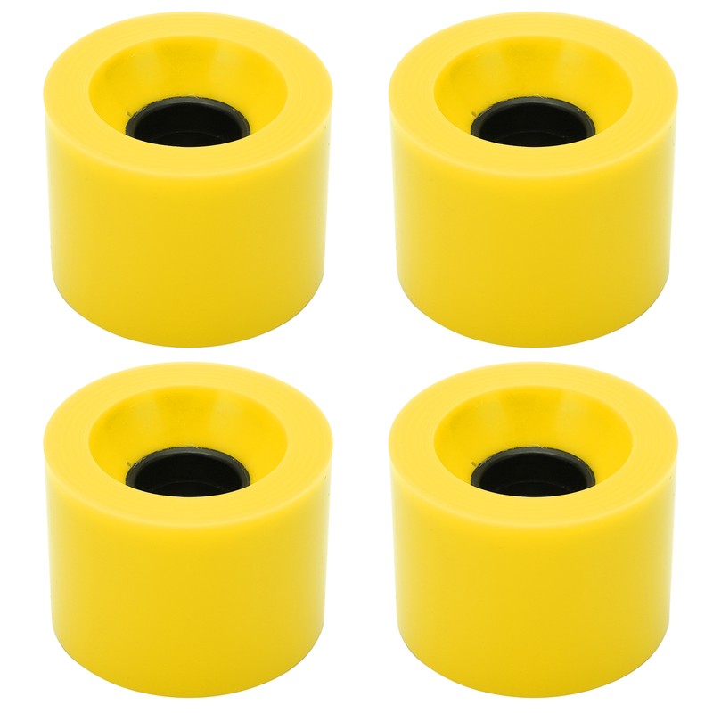 PUENTE 4pcs 60x45mm Skateboard Wheels 78A Longboard Cruiser Wheels Replacement